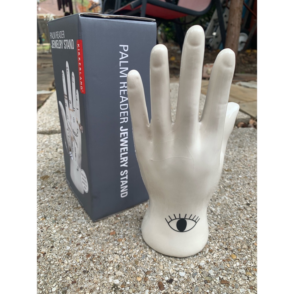 Kikkerland Palm Reader Jewelry Stand — image 4 of 5